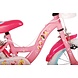 Volare Volare Kinderfiets 14 inch - Disney Princess - handrem + terugtraprem Volare Volare Kinderfiets 14 inch - Disney Princess - handrem + terugtraprem