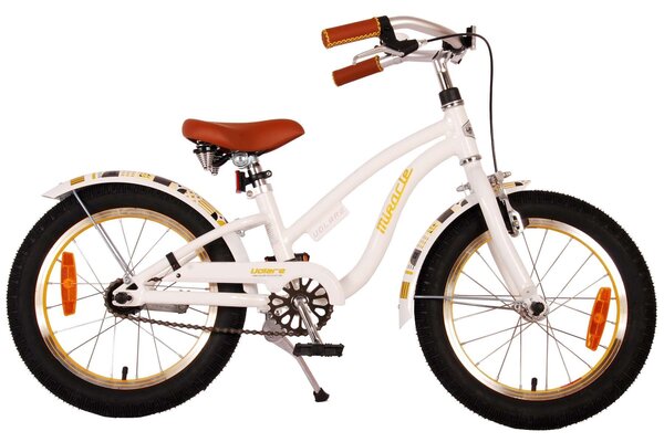 Volare Volare Kinderfiets 16 inch - Miracle Cruiser - handrem + terugtraprem Volare Volare Kinderfiets 16 inch - Miracle Cruiser - handrem + terugtraprem