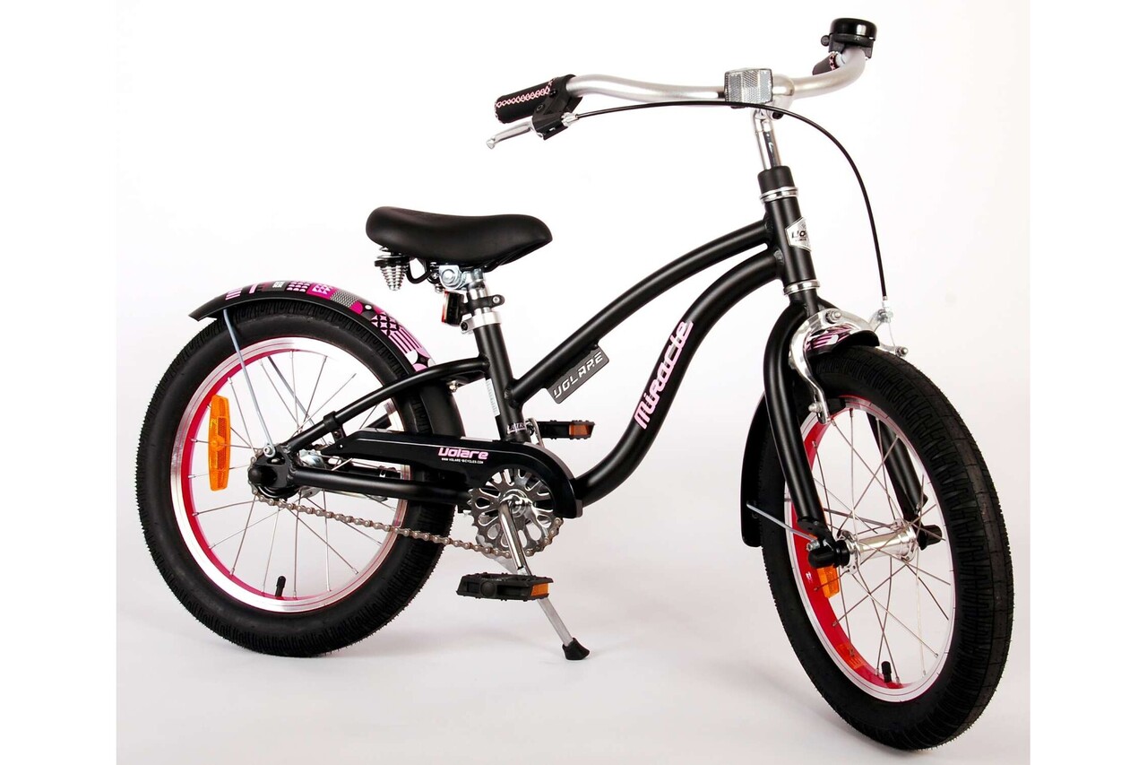 Volare Volare Kinderfiets 16 inch - Miracle Cruiser - handrem + terugtraprem Volare Volare Kinderfiets 16 inch - Miracle Cruiser - handrem + terugtraprem