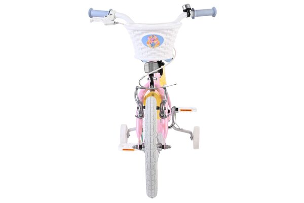 Volare Volare Kinderfiets 16 inch - Stitch - handrem + terugtraprem Volare Volare Kinderfiets 16 inch - Stitch - handrem + terugtraprem