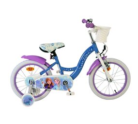 Volare Volare Kinderfiets 16 inch - Frozen 2 - handrem + terugtraprem Volare Volare Kinderfiets 16 inch - Frozen 2 - handrem + terugtraprem