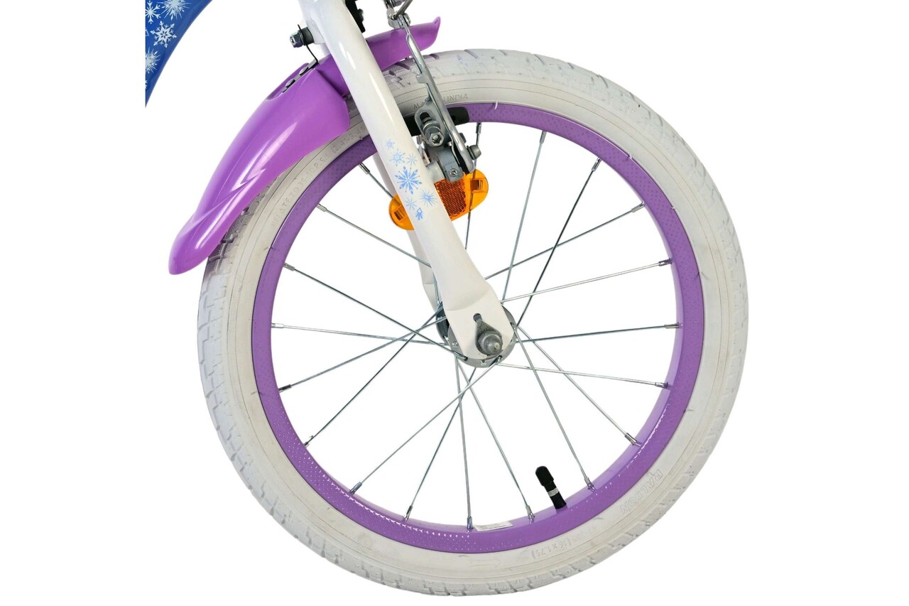 Volare Volare Kinderfiets 16 inch - Frozen 2 - handrem + terugtraprem Volare Volare Kinderfiets 16 inch - Frozen 2 - handrem + terugtraprem