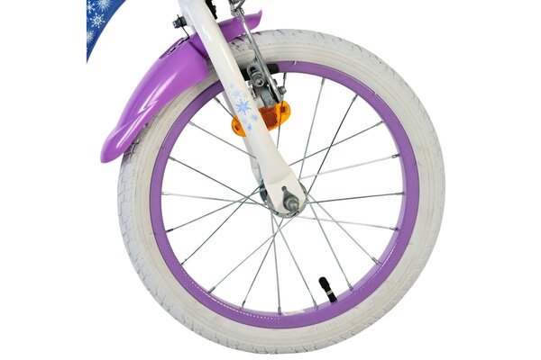 Volare Volare Kinderfiets 16 inch - Frozen 2 - handrem + terugtraprem Volare Volare Kinderfiets 16 inch - Frozen 2 - handrem + terugtraprem