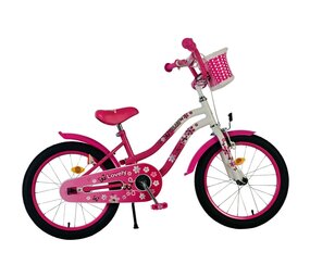 Volare Volare Kinderfiets 18 inch - Lovely - handrem + terugtraprem Volare Volare Kinderfiets 18 inch - Lovely - handrem + terugtraprem