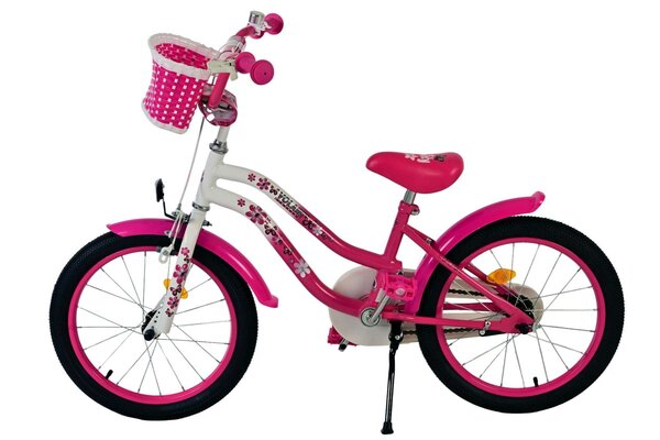Volare Volare Kinderfiets 18 inch - Lovely - handrem + terugtraprem Volare Volare Kinderfiets 18 inch - Lovely - handrem + terugtraprem