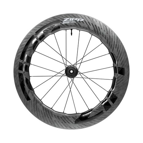 Zipp 858 B1 Tubeless Disc Carbon Achterwiel Zwart 28 inch