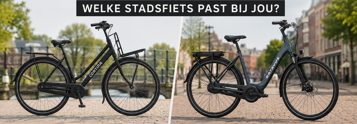 Cortina vs Batavus: welke stadsfiets past bij jou?
