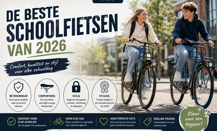 De beste schoolfietsen van 2026