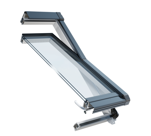 Intura Kunststof dakraam VGOV E2 78x160 onderhoudsarm met HR++ glas Intura Kunststof dakraam VGOV E2 78x160 onderhoudsarm met HR++ glas