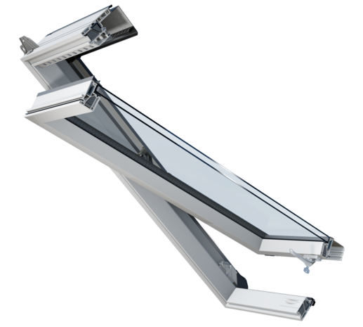 Intura Kunststof dakraam VGOV E2 78x160 onderhoudsarm met HR++ glas Intura Kunststof dakraam VGOV E2 78x160 onderhoudsarm met HR++ glas