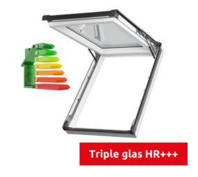 Intura Uitzetdakraam kunststof IGKV N22 78x98 cm - triple glas