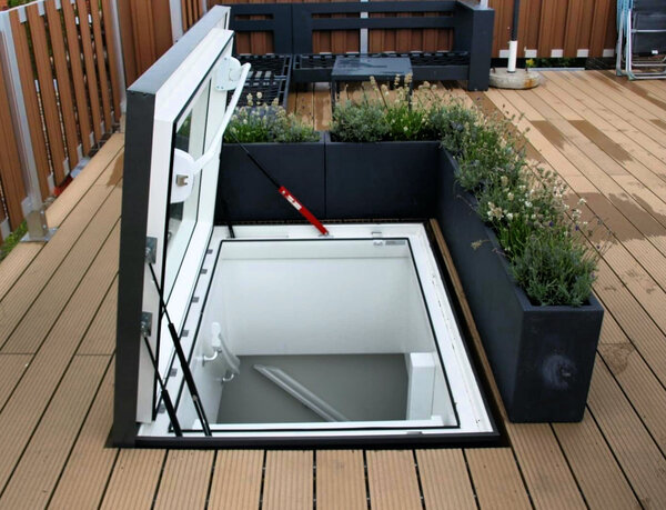 Intura Platdakraam Intura PGM A1  - daktoetreding 100x150cm - manueel te openen Intura Platdakraam Intura PGM A1  - daktoetreding 100x150cm - manueel te openen