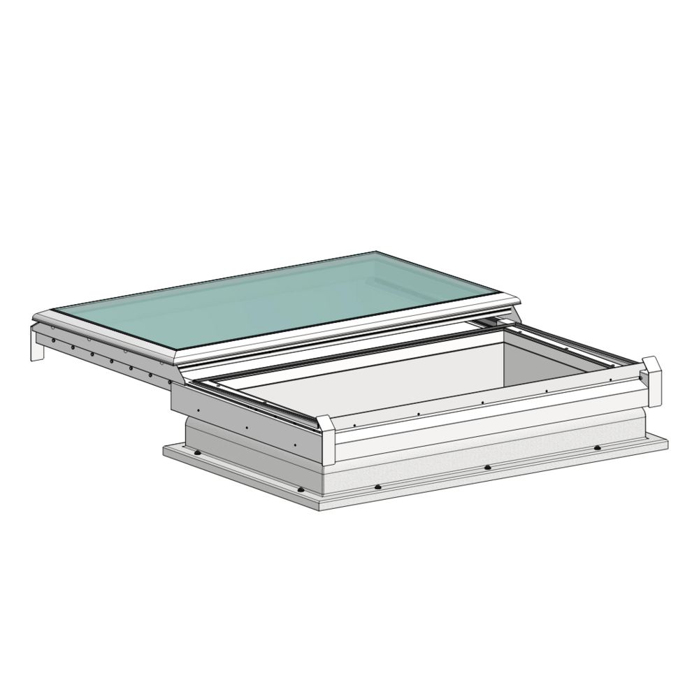 Intura FL Premium Vital sliding RWA - A1 120x120cm  voor rook en warmteafvoer