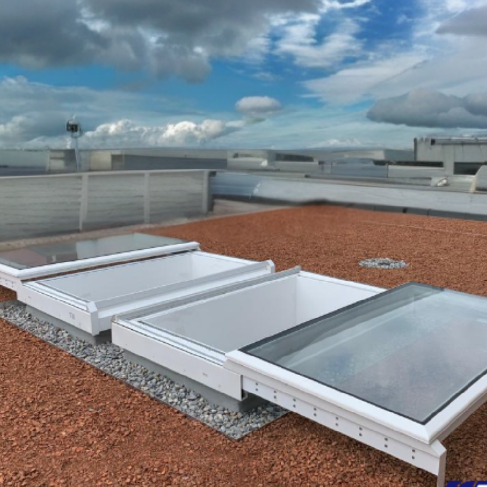 Intura FL Premium Vital sliding RWA - A1 120x120cm  voor rook en warmteafvoer