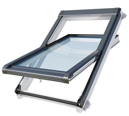 Intura Kunststof dakraam VGOV E2 78x118 onderhoudsarm met HR++ glas