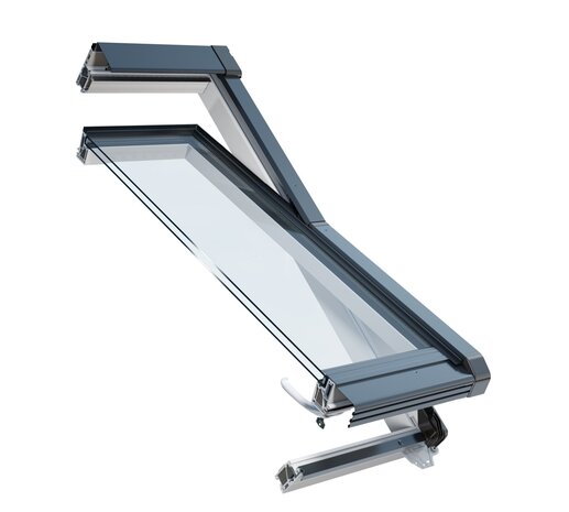 Intura Kunststof dakraam VGOV E2 94x118 onderhoudsarm met HR++ glas Intura Kunststof dakraam VGOV E2 94x118 onderhoudsarm met HR++ glas