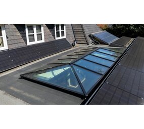 Intura Lichtstraat Schilddak - 150x300 - 10 glasvlakken Intura Lichtstraat Schilddak - 150x300 - 10 glasvlakken