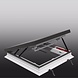 Intura Platdakraam Intura PGM A1  - daktoetreding 80x80cm - manueel te openen