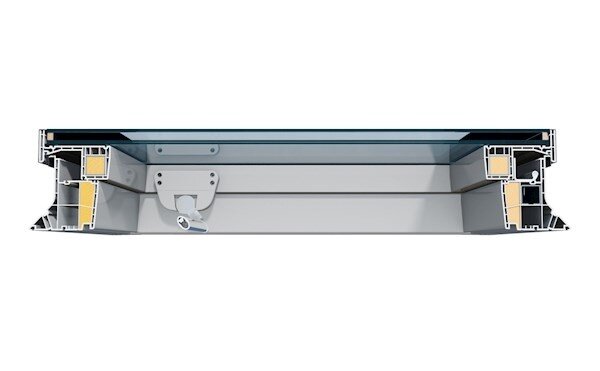 Intura Platdakraam Intura PGM A1  - daktoetreding 80x80cm - manueel te openen