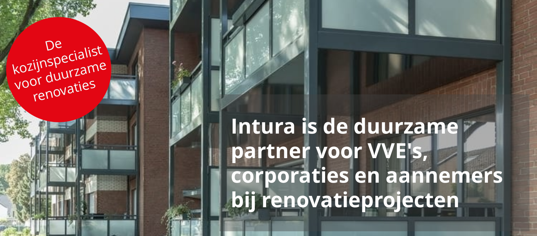 Energie besparen voor Vereniging van Eigenaren met isolerende kunststof kozijnen