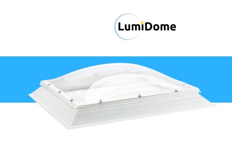 Lichtkoepel met opstand LumiDome