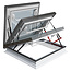 Intura Platdakraam Intura PGM A9  - daktoetreding met zonwerend glas