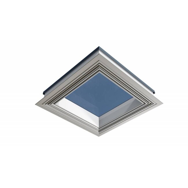 Intura Platdakraam Intura PGX A1 120x120 cm - de vlakke lichtkoepel met HR ++ glas