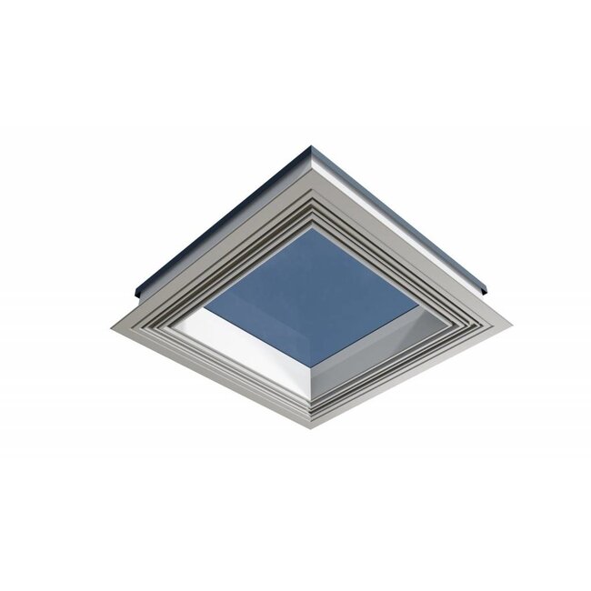 Intura Platdakraam Intura PGX B9 100x250cm - vaste vlakke lichtkoepel met zonwerend☀️ triple glas HR+++