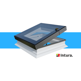 Intura Platdakraam PGC A9 80x80cm - elektrisch te openen - zonwerend glas☀️