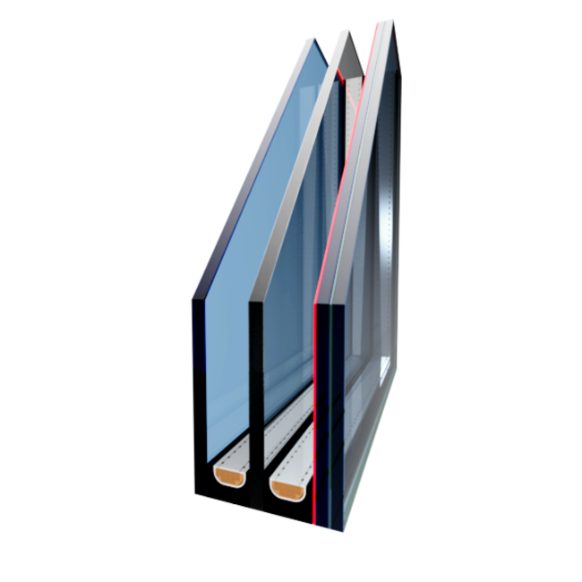 Intura Platdakraam Intura PGX B1 60x90cm - de vlakke lichtkoepel met triple glas HR+++