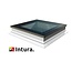 Intura Platdakraam Intura PGX B9 100x100cm - vaste vlakke lichtkoepel met zonwerend☀️ triple glas HR+++