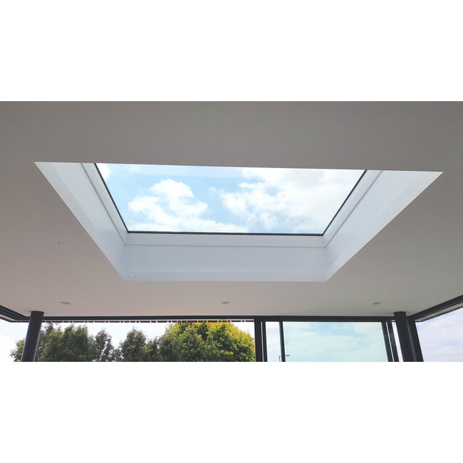 Intura Platdakraam Intura PGX B9 200x200cm - vaste vlakke lichtkoepel met zonwerend☀️ triple glas HR+++
