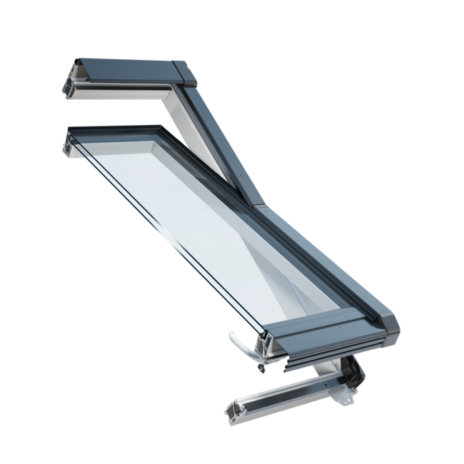 Intura Kunststof dakraam VGOV E2 78x160 onderhoudsarm met HR++ glas