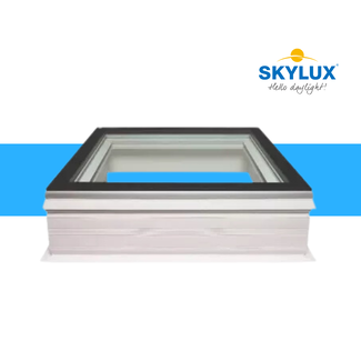 Skylux Skylux iWindow2 90x120cm - dubbel glas HR++ met dakopstand PVC 20/00 EP vaste uitvoering
