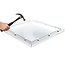 Domelite Lichtkoepel glashelder slagvast driewandig polycarbonaat met PVC opstand SUPERDEAL