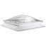 Domelite Lichtkoepel glashelder dubbelwandig acrylaat 100x100 met PVC opstand