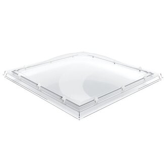 LumiDome Lichtkoepel bolvormig polycarbonaat enkelwandig - glashelder