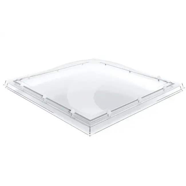 LumiDome Lichtkoepel LumiDome bolvormige pantserkoepel met witte doppen 3W - pc helder