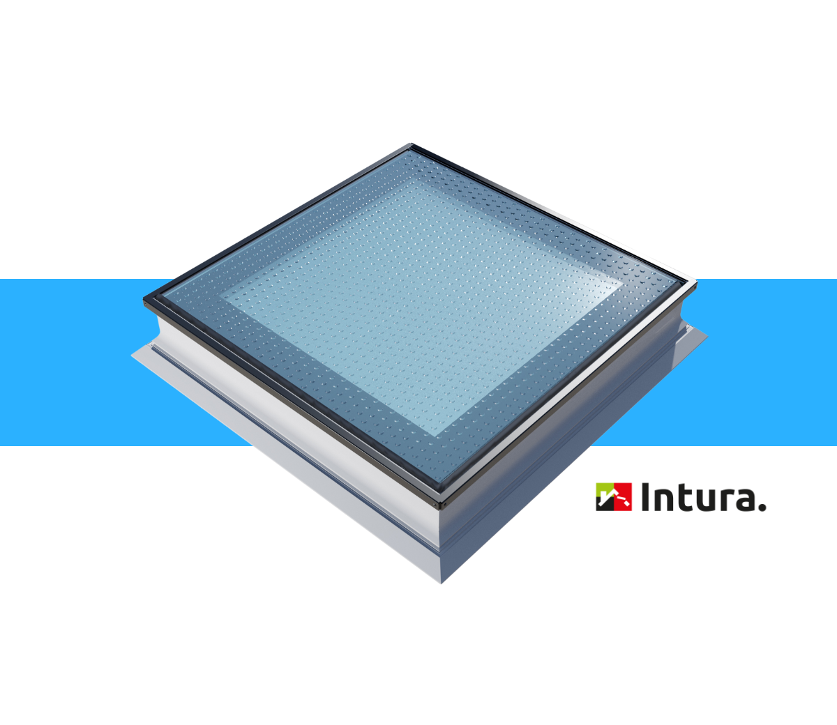 Platdakraam beloopbaar glas in 10 afmetingen