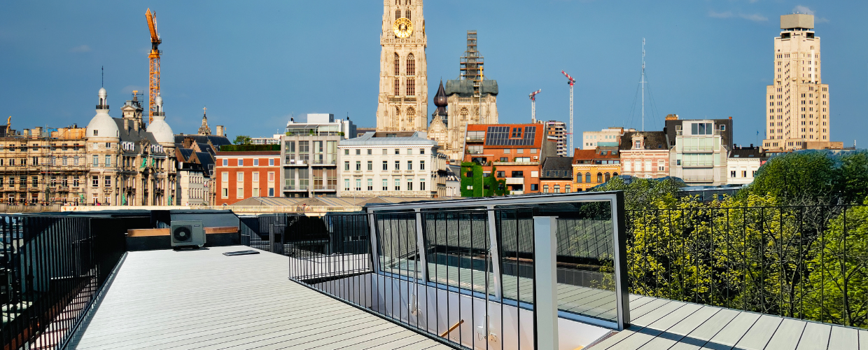 Creëer jouw eigen luxe dakterras in Antwerpen