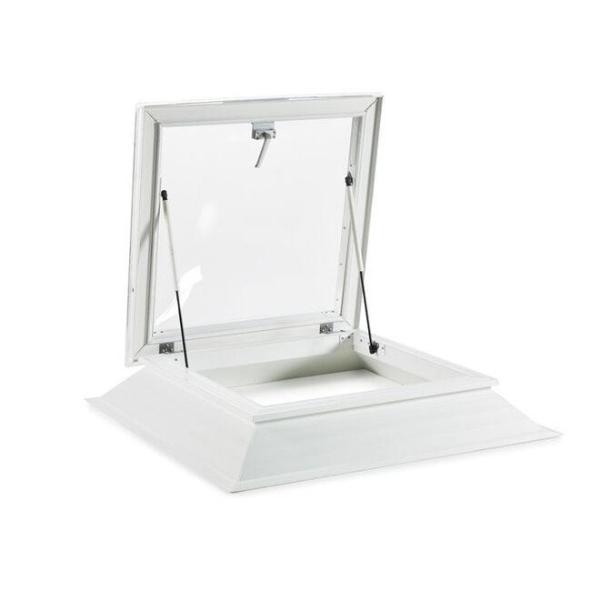 LumiDome Lichtkoepels voor daktoetreding dubbelwandig acrylaat met pvc opstand