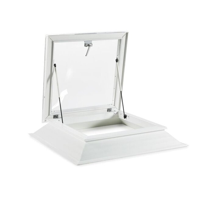 LumiDome Lichtkoepels voor daktoetreding dubbelwandig polycarbonaat met pvc opstand