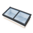 Intura Lichtstraat Lessenaar - 100x200 - 2 glasvelden dubbel glas zonwerend