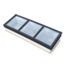 Intura Lichtstraat Lessenaar - 100x300 - 3 glasvelden dubbel glas zonwerend