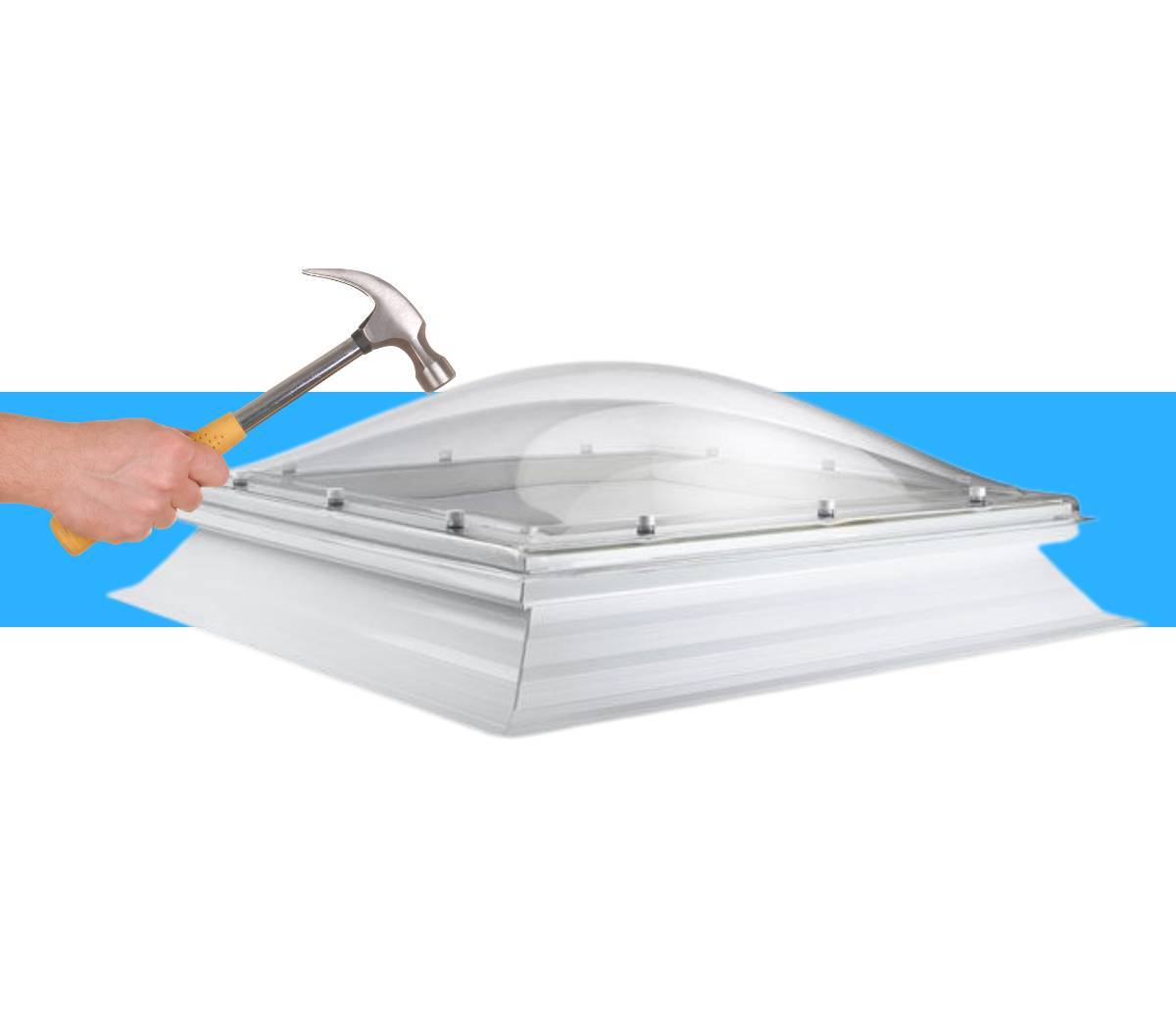 Wat is het verschil tussen een polycarbonaat of acrylaat lichtkoepel?