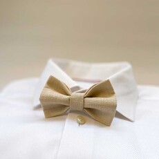 Bow Tie | Soft Oat | Rami Linen Cotton Blend