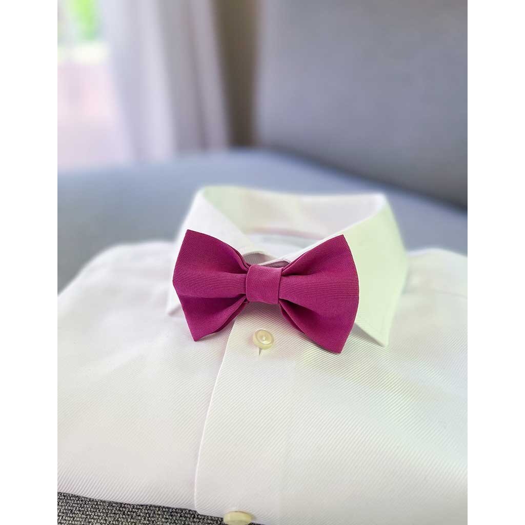 Nœud papillon | Plum Bloom | Tricot sergé