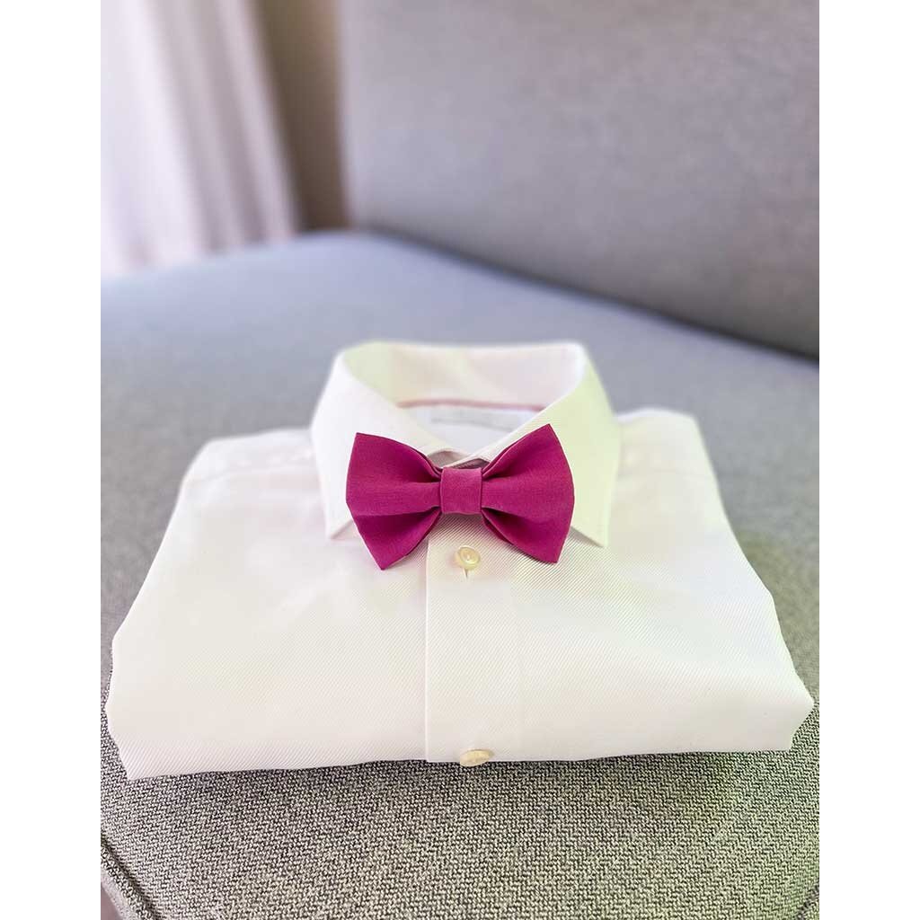 Nœud papillon | Plum Bloom | Tricot sergé