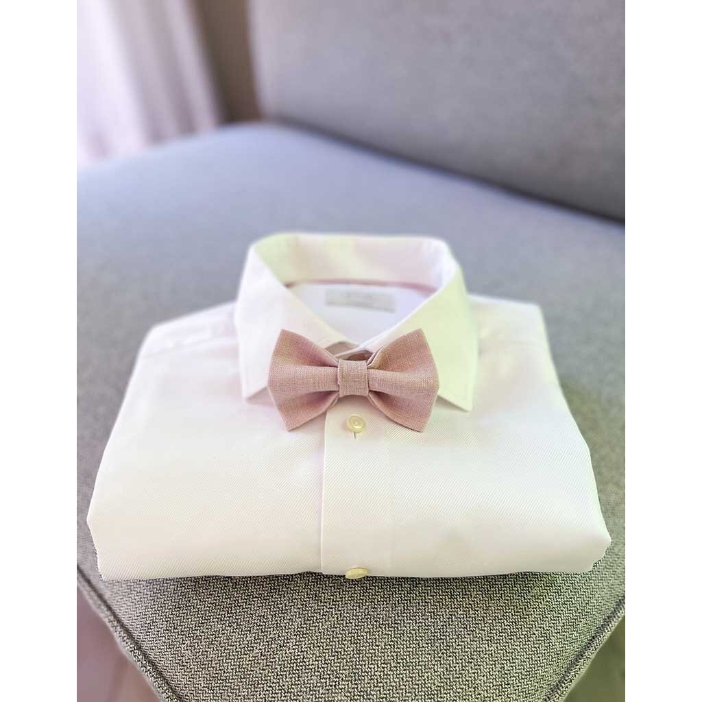 Bow Tie | Rosewood Dust | Linen