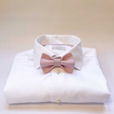 Fliege | Rosewood Dust | Leinen